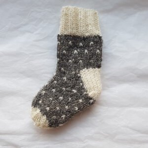 Šuns vilnos kojinės naujagimiams #204